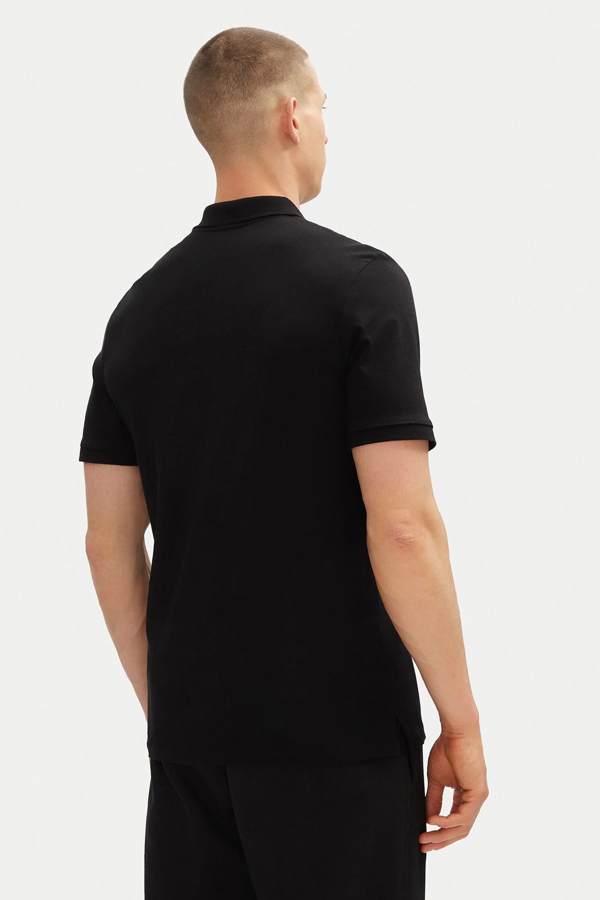 Jack & Jones Jjsimon Erkek Polo Yaka Tişört 12269299 Siyah