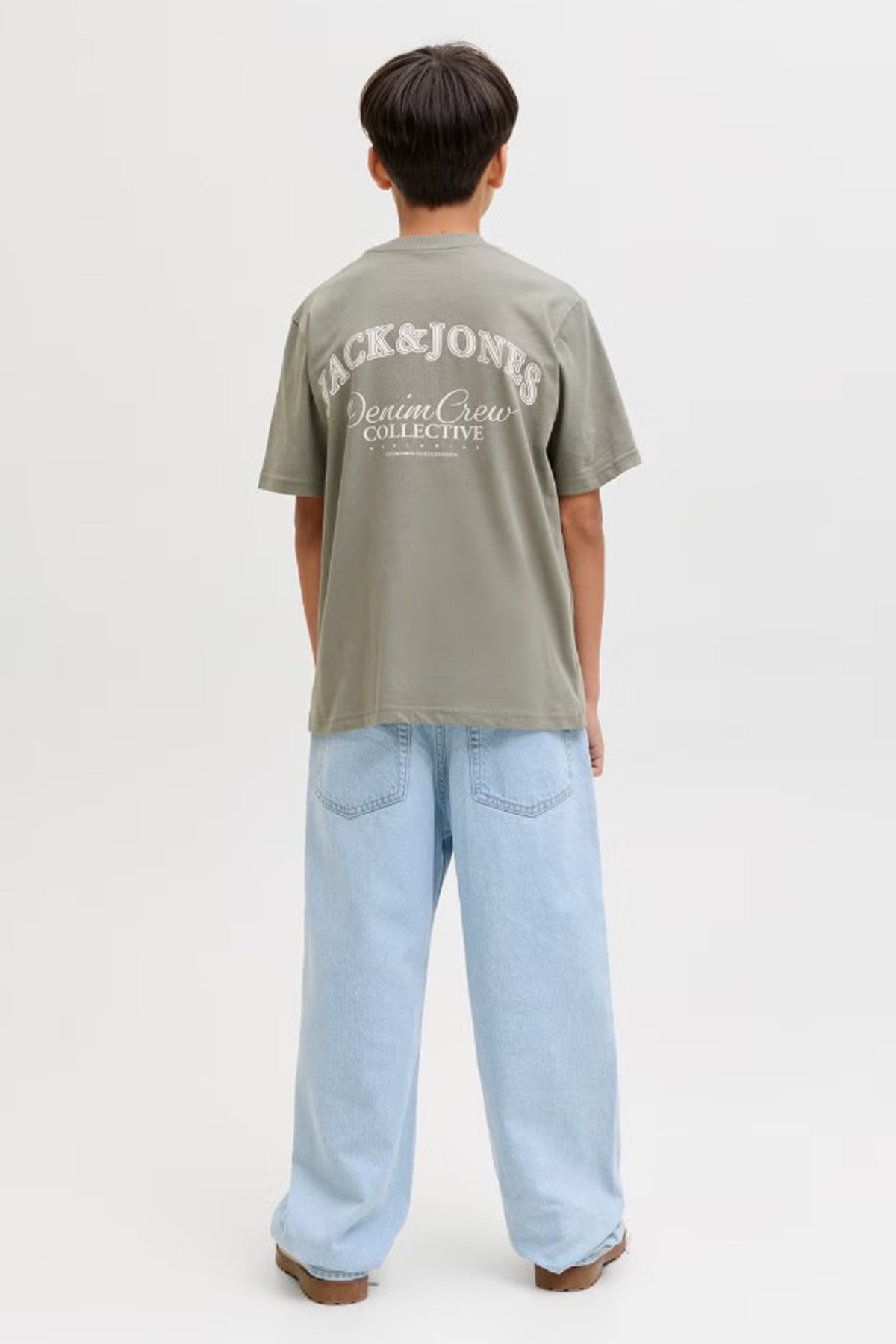 Jack & Jones Jjebrabdes Çocuk Tişört 12269310 Yeşil
