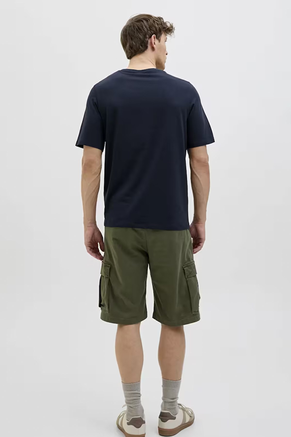Jack & Jones Jjhawaii Shape Erkek Tişört Mavi