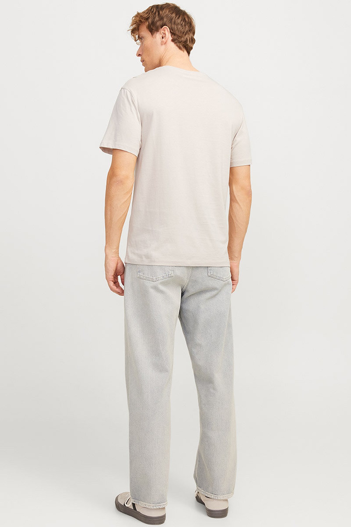 Jack & Jones Jjtaka Erkek Tişört 12269369 Bej