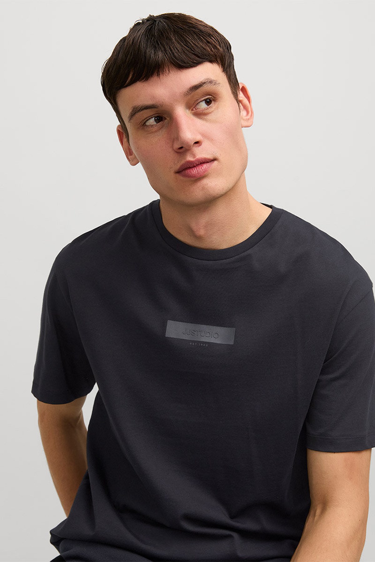Jack & Jones Jjtaka Erkek Tişört 12269369 Siyah