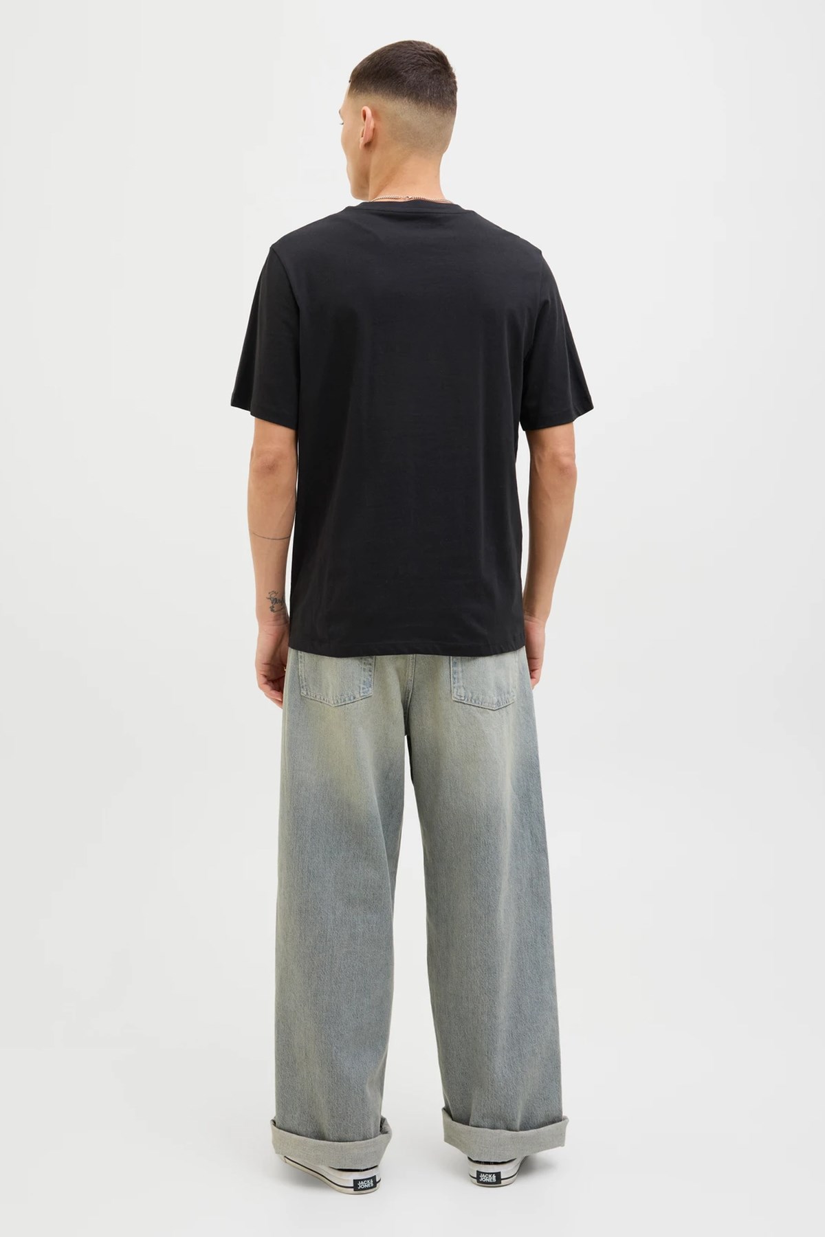 Jack & Jones Jjpalm Erkek Tişört Siyah