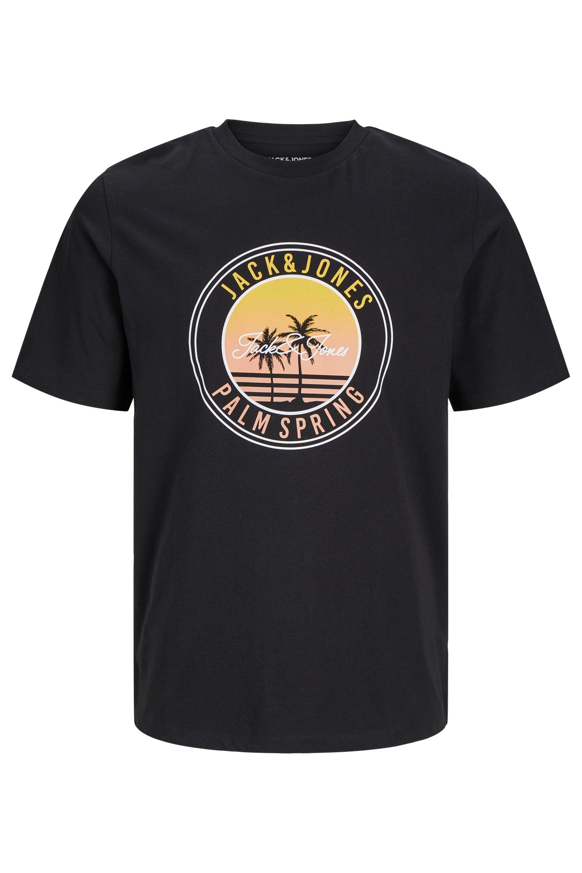 Jack & Jones Jjpalm Erkek Tişört Siyah