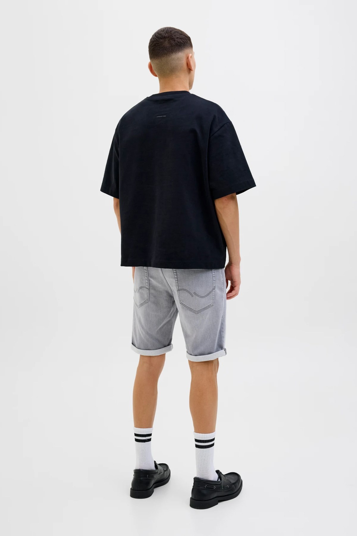 Jack & Jones Jjirick Jjicon i.K. Erkek Şort 12269502 Gri