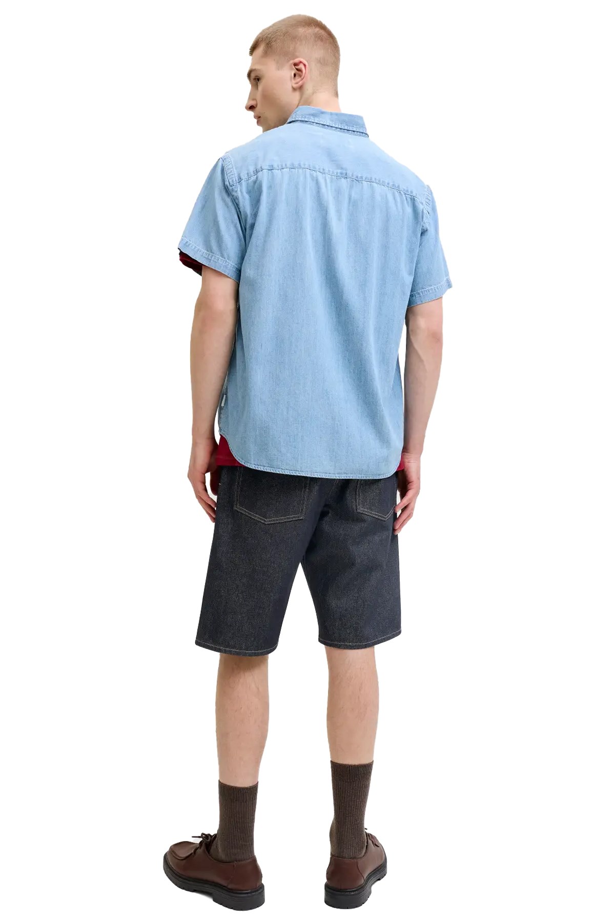 Jack & Jones Jjıalex Erkek Şort 12269532 Mavi