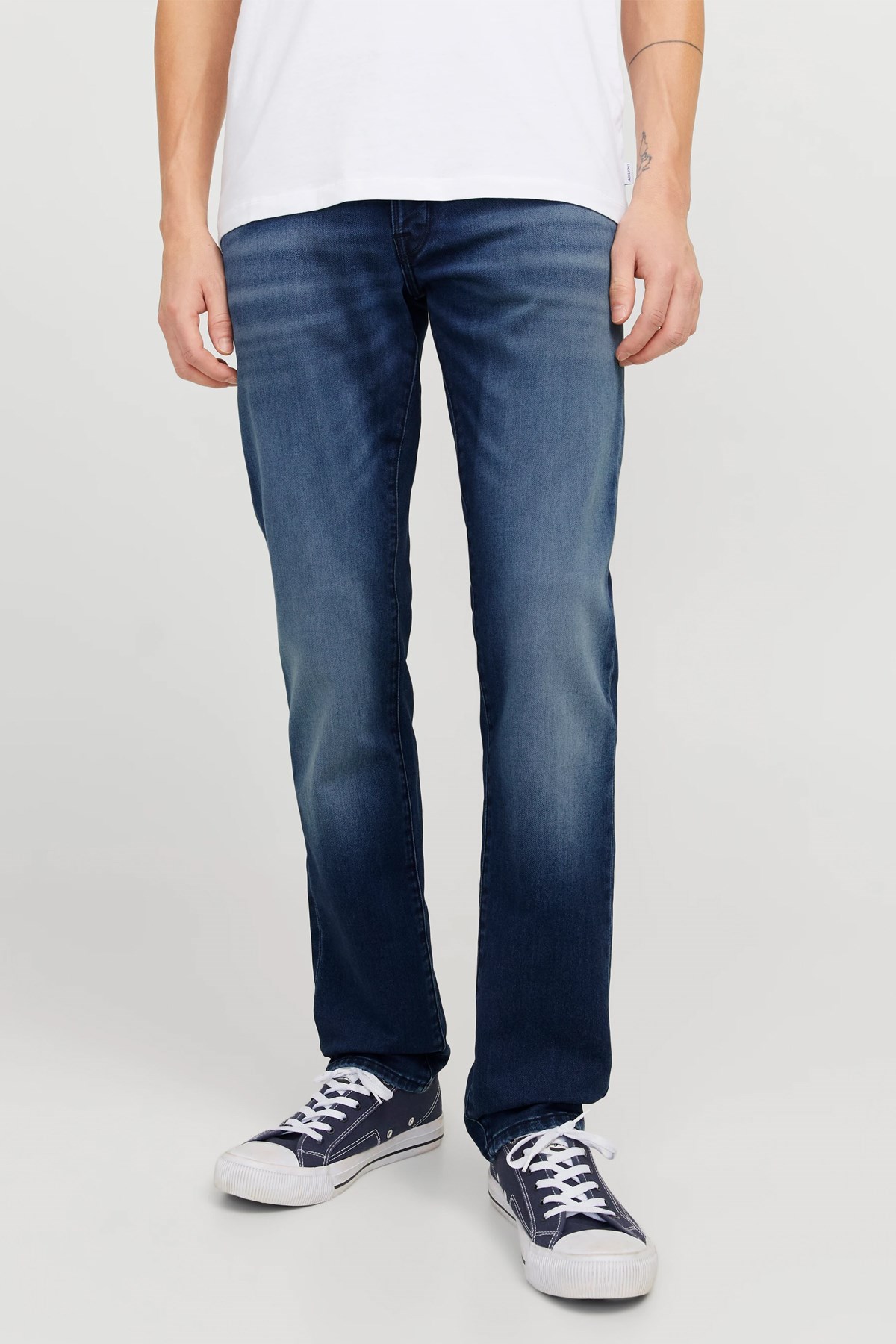 Jack & Jones Jjimike Jjfox i.K. Ge 424 Erkek Jean 12269601 Mavi