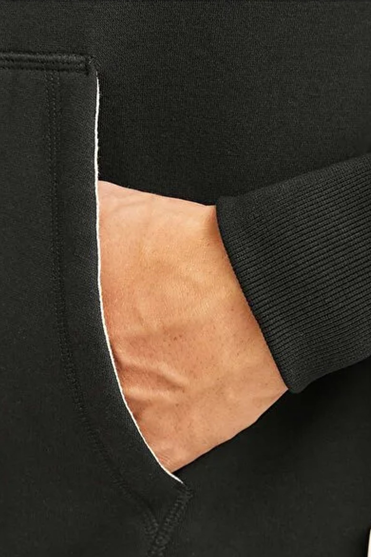 Jack & Jones Jorfrederiksberg Erkek Sweatshirt Siyah