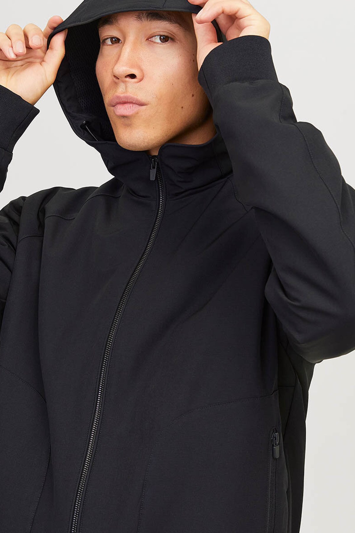 Jack & Jones Jjeperfect Bomber Erkek Mont 12270682 Siyah