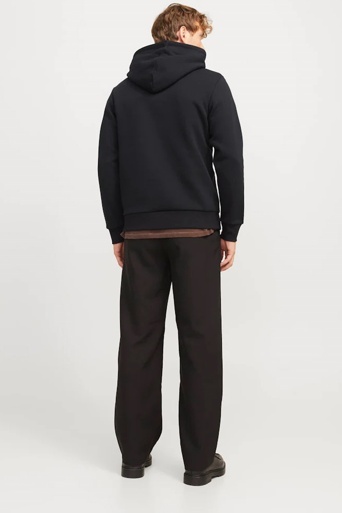 Jack & Jones Jprblaharold Kapüşonlu Erkek Sweat 12271193 Siyah