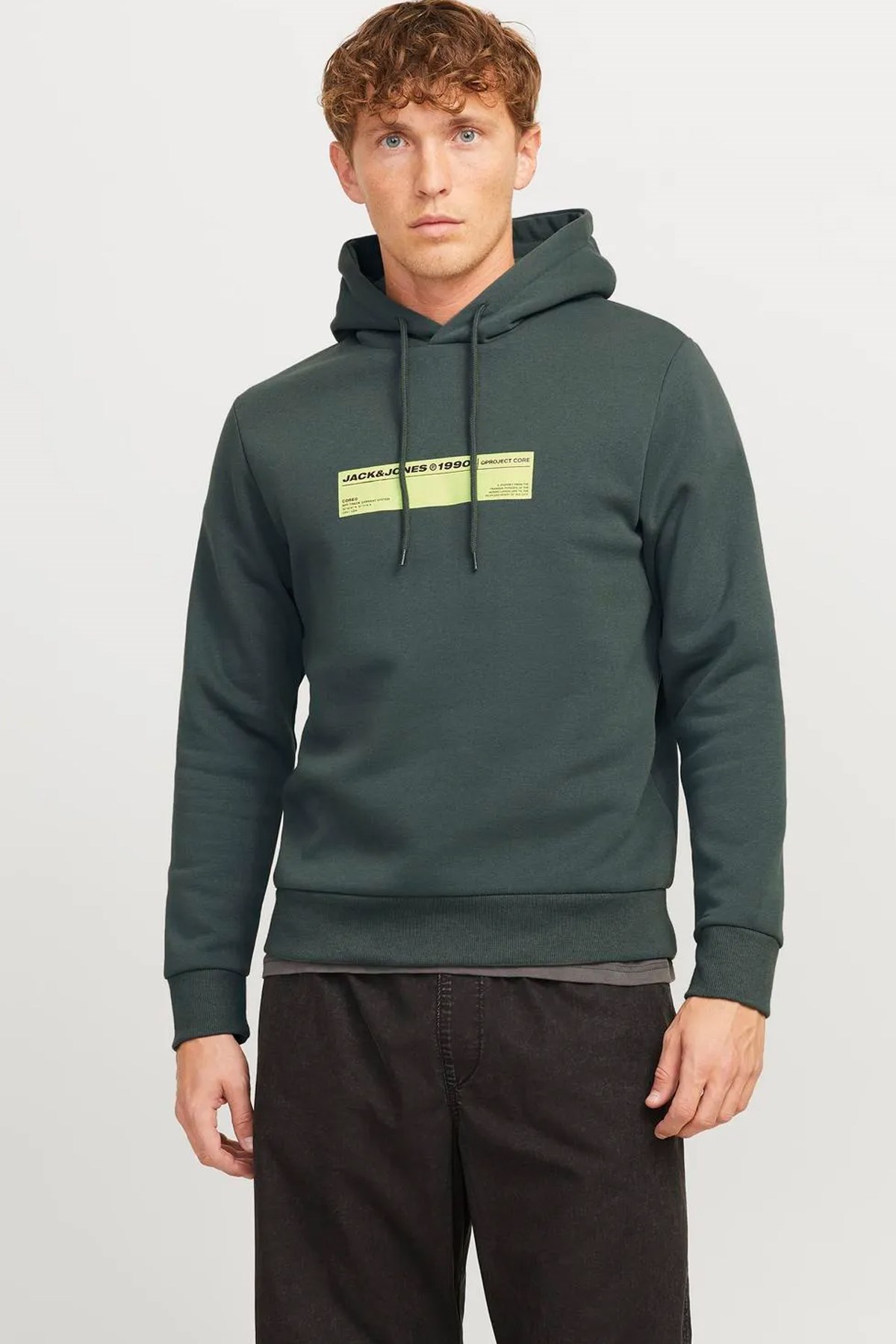 Jack & Jones Jcoterrain Erkek Sweat 12271202 Antrasit