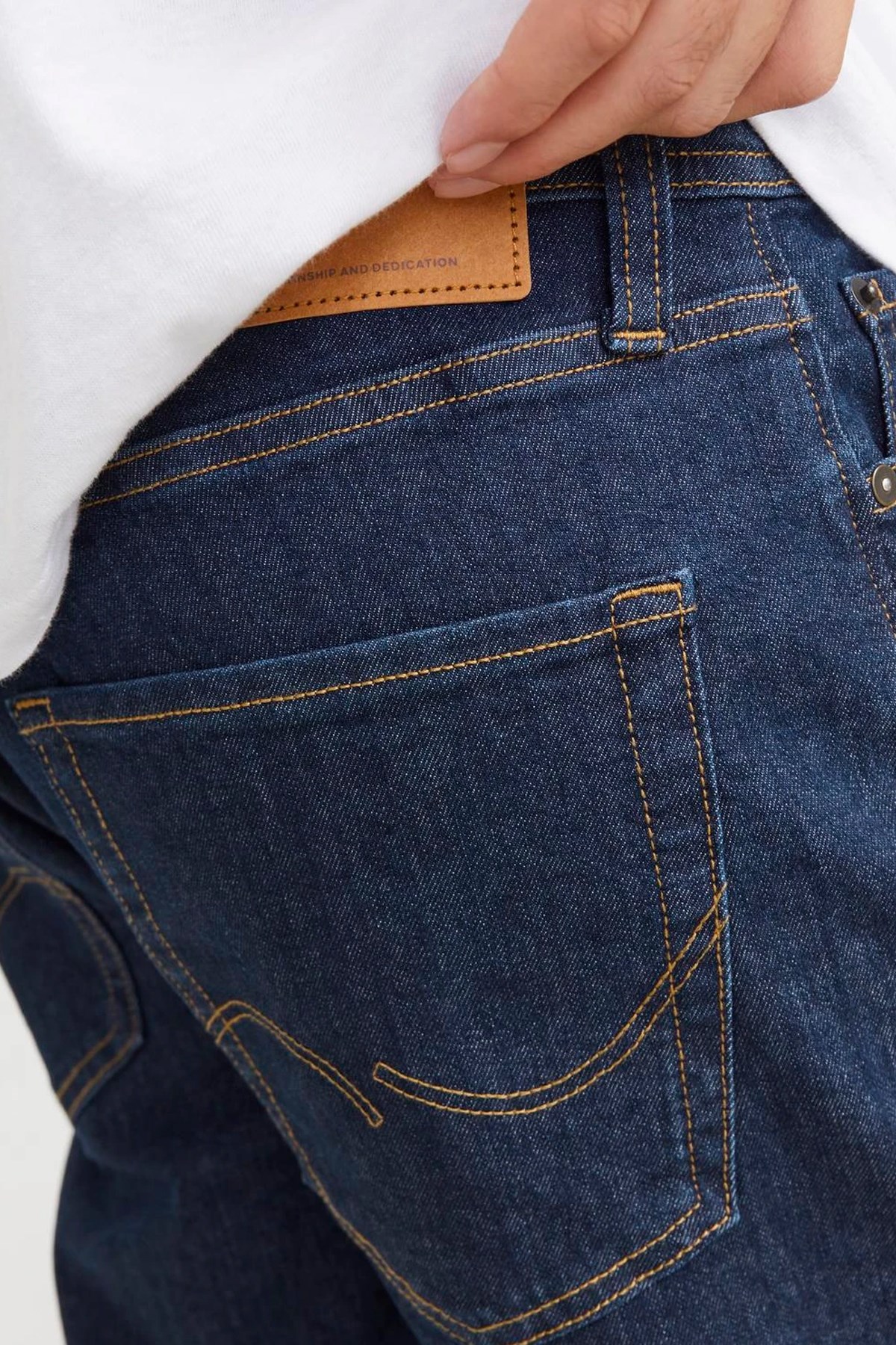 Jack & Jones Jjimike Jjoriginal Sq 430 Erkek Jean 12272677 Mavi
