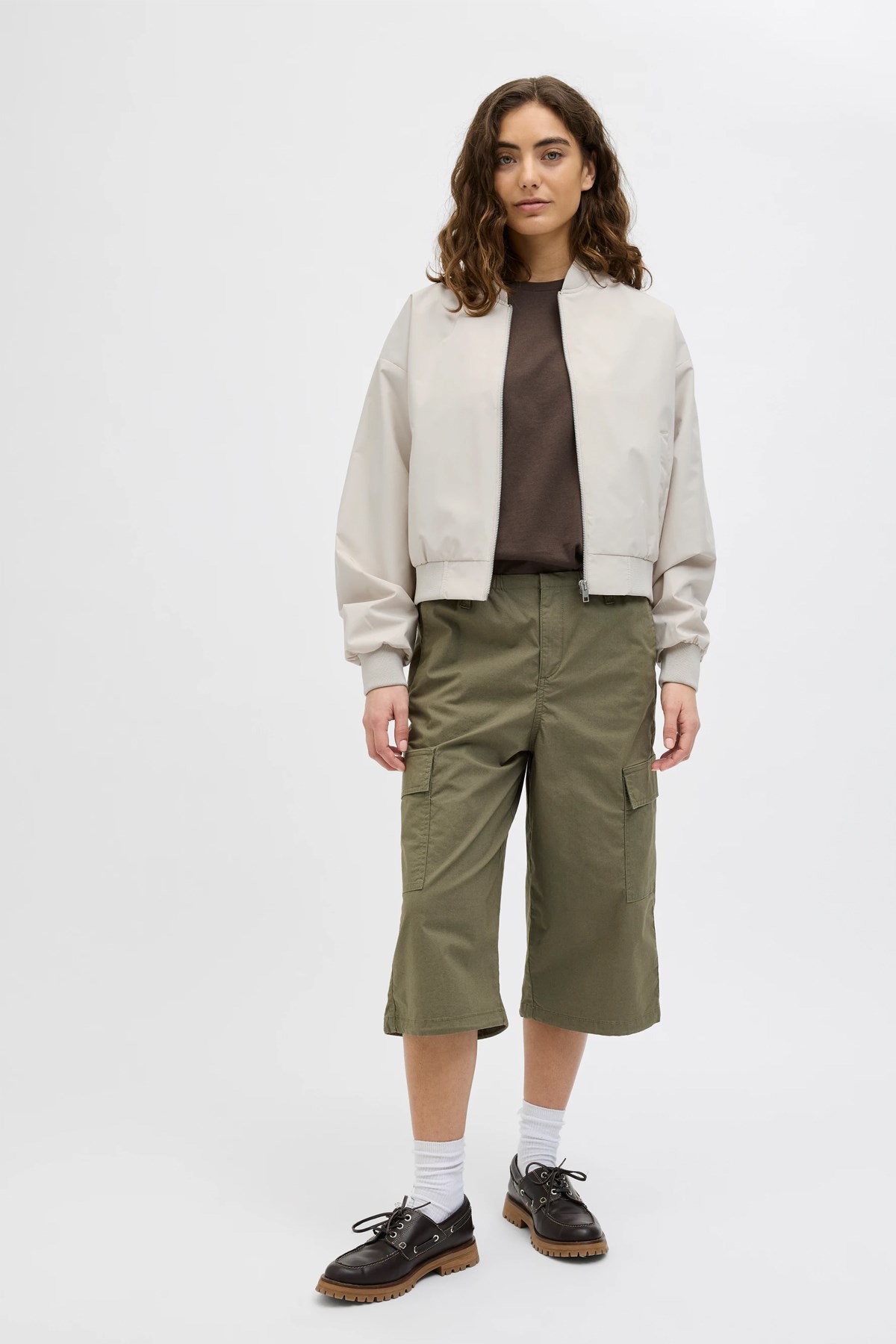 Jack & Jones Jxella Kadın Ceket Beyaz