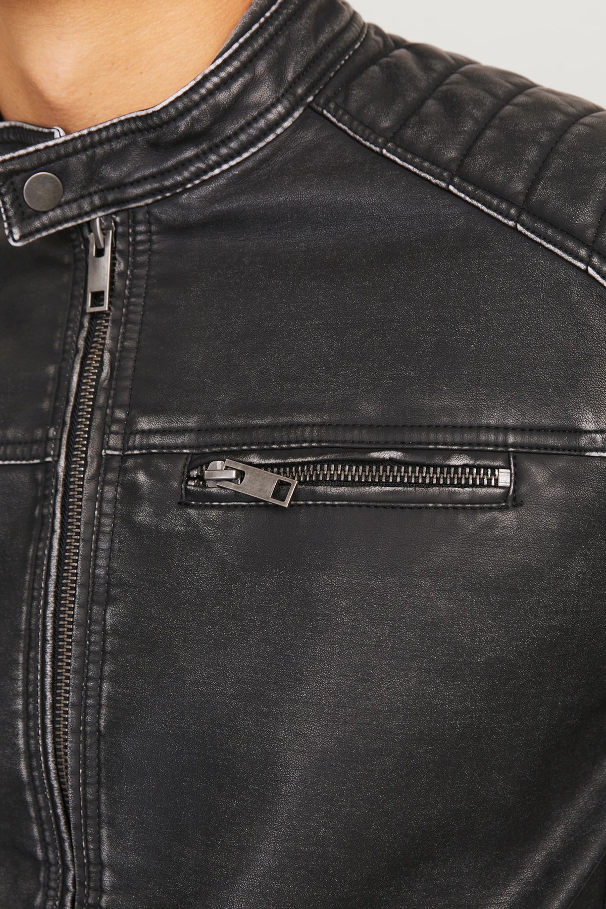 Jack & Jones Jjerocky Erkek Mont 12273226 Siyah
