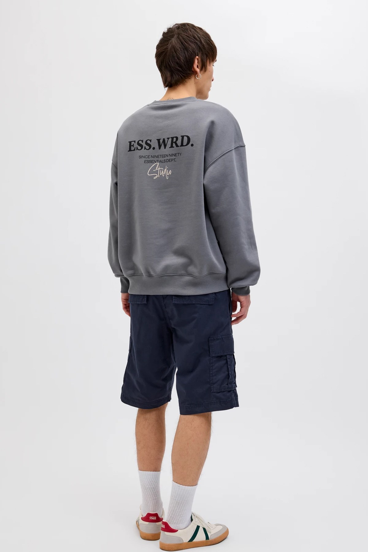 Jack & Jones Jpstcole Mateo Cargo Erkek Şort 12274389 Lacivert