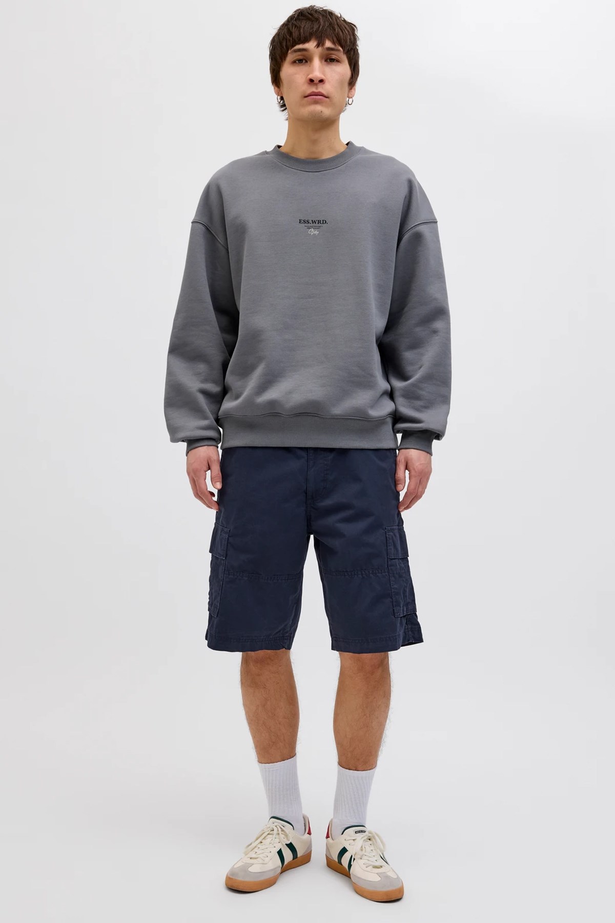 Jack & Jones Jpstcole Mateo Cargo Erkek Şort 12274389 Lacivert