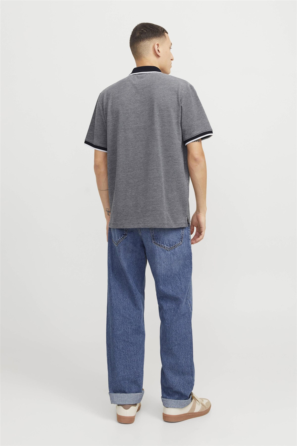 Jack & Jones Jprblualves Erkek Polo Yaka Tişört 12274681 Kahverengi
