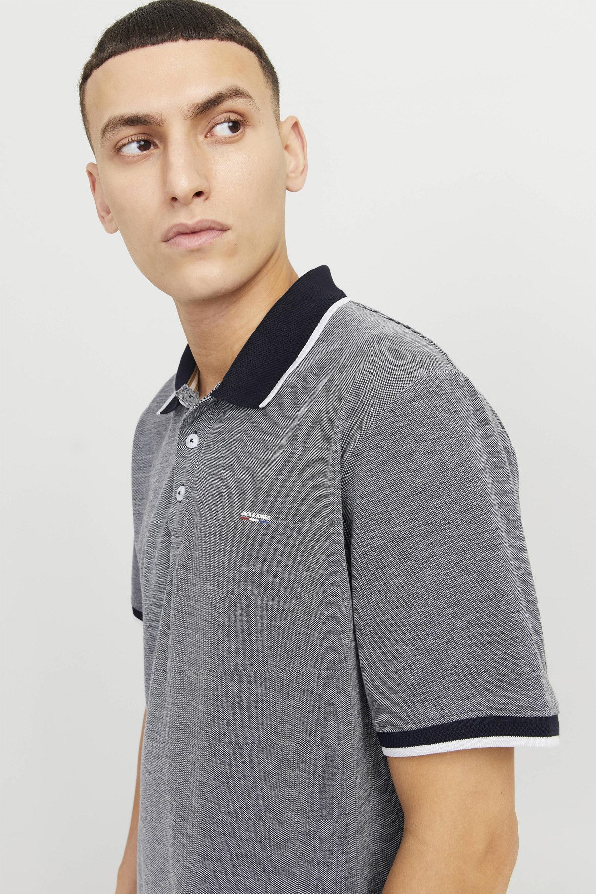 Jack & Jones Jprblualves Erkek Polo Yaka Tişört 12274681 Kahverengi