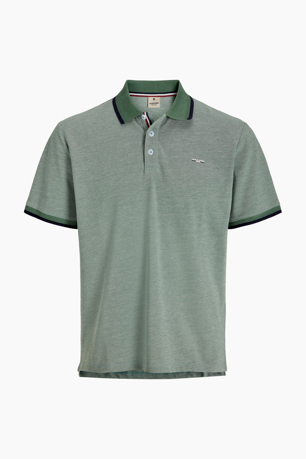 Jack & Jones Jprblualves Erkek Polo Yaka Tişört 12274681 Yeşil