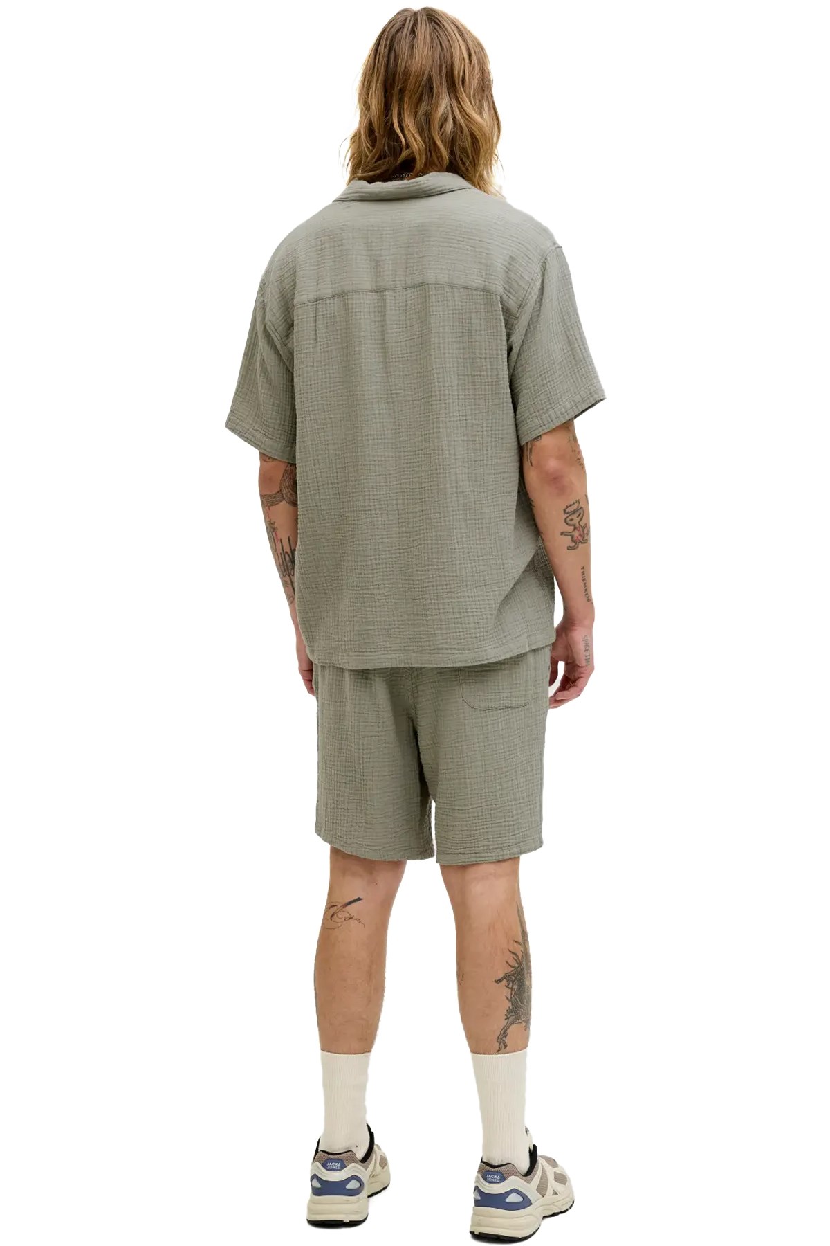Jack & Jones Jpstjaiden Patras Erkek Şort 12274758 Açık Yeşil