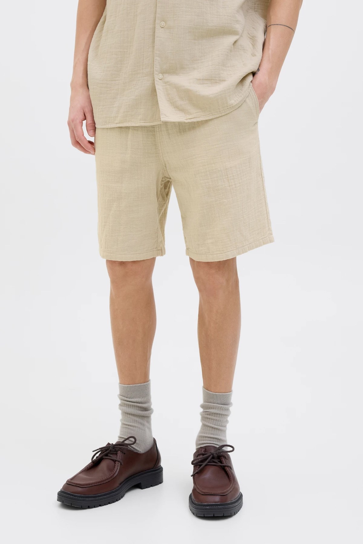 Jack & Jones Jpstjaiden Patras Erkek Şort 12274758 Sarı