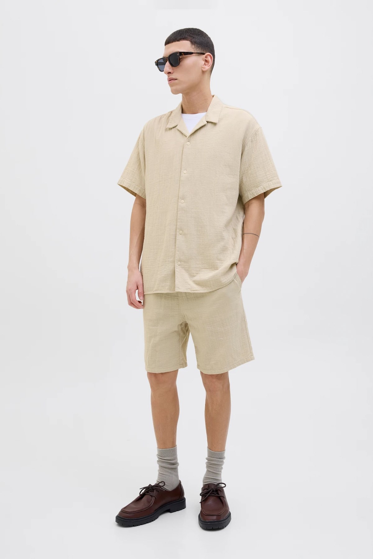 Jack & Jones Jpstjaiden Patras Erkek Şort 12274758 Sarı