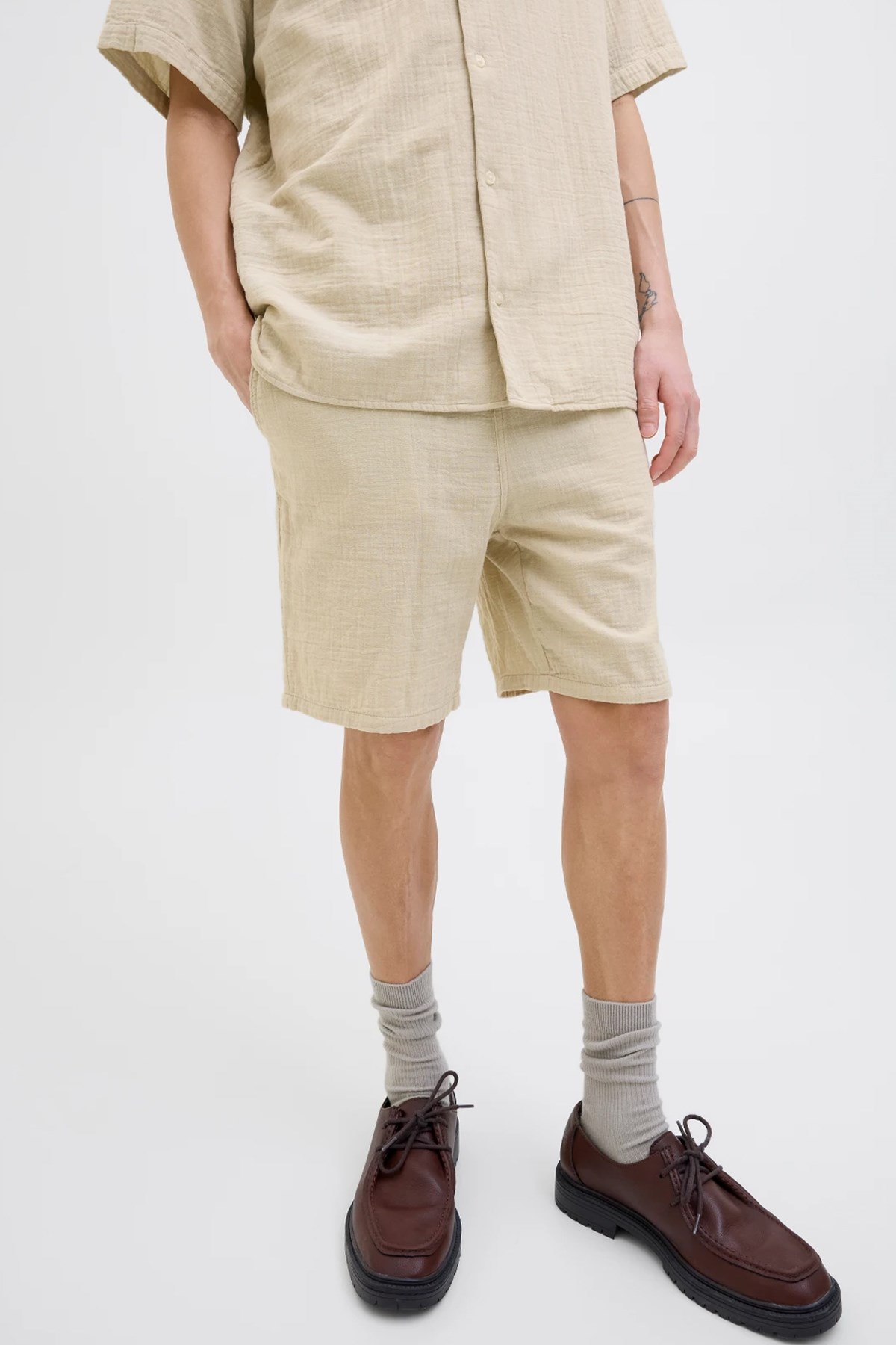 Jack & Jones Jpstjaiden Patras Erkek Şort 12274758 Sarı