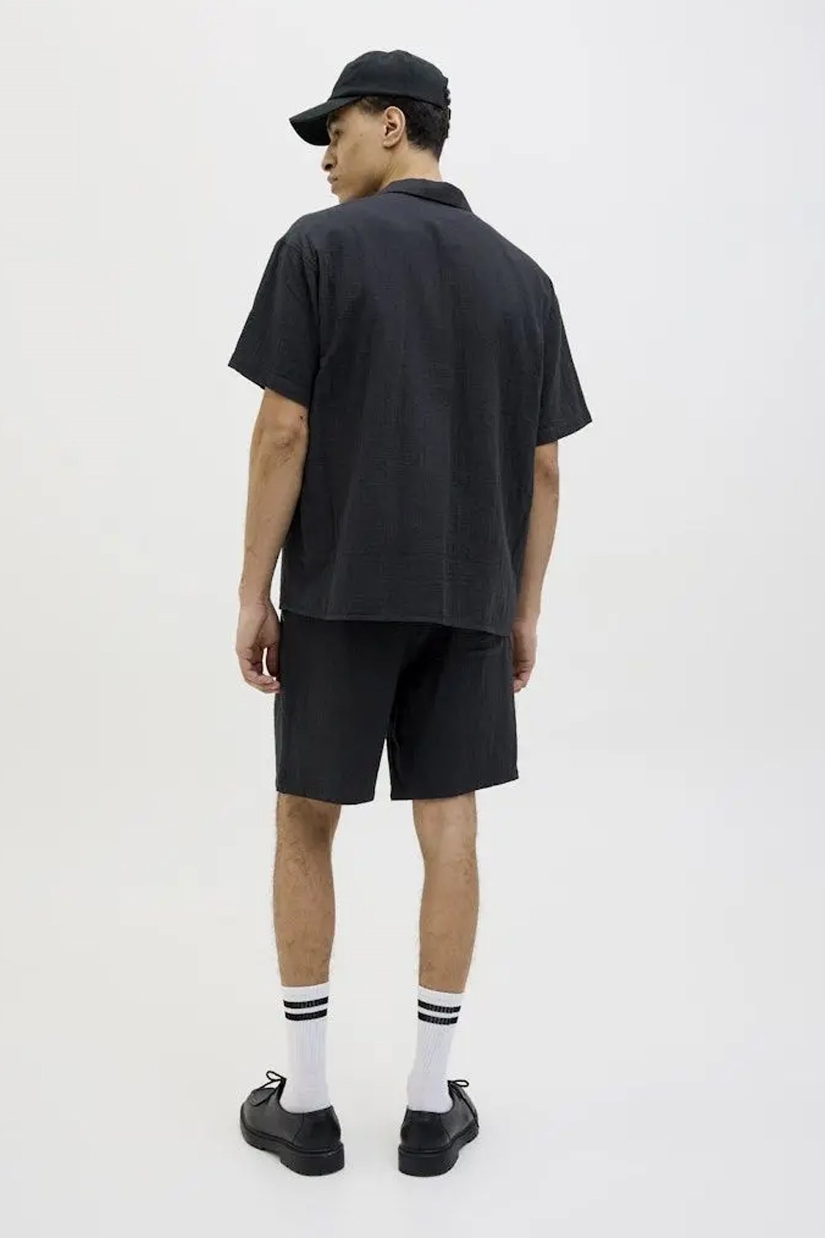 Jack & Jones Jpstjaiden Patras Erkek Şort 12274758 Siyah