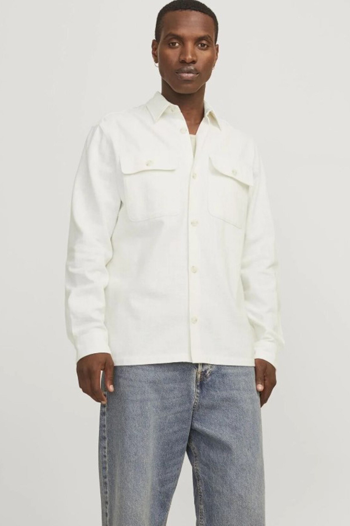 Jack & Jones Jprccraymond Erkek Gömlek 12274954 Beyaz