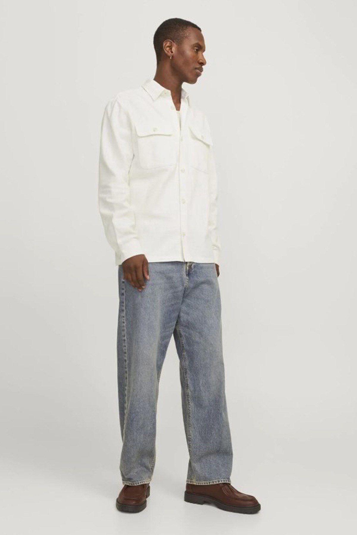 Jack & Jones Jprccraymond Erkek Gömlek 12274954 Beyaz