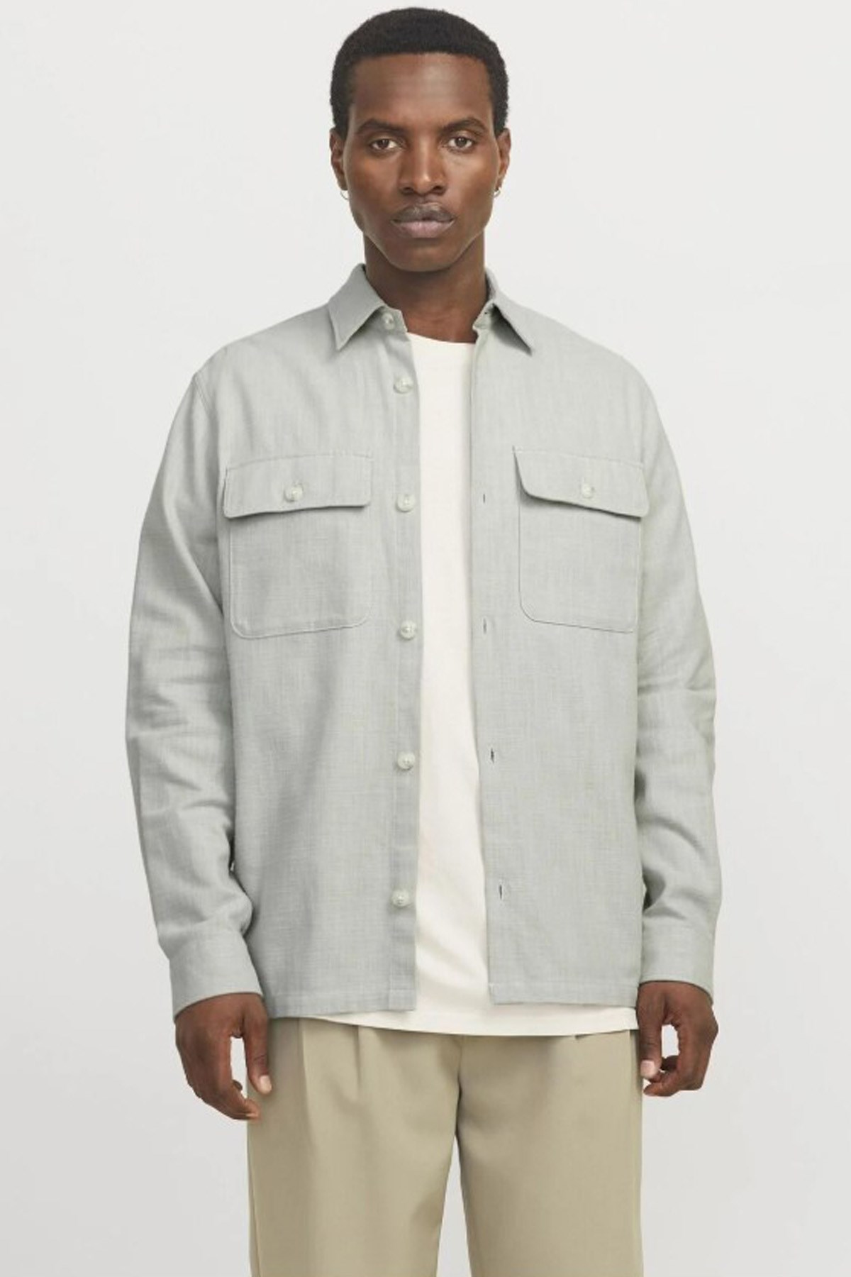 Jack & Jones Jprccraymond Erkek Gömlek 12274954 Yeşil