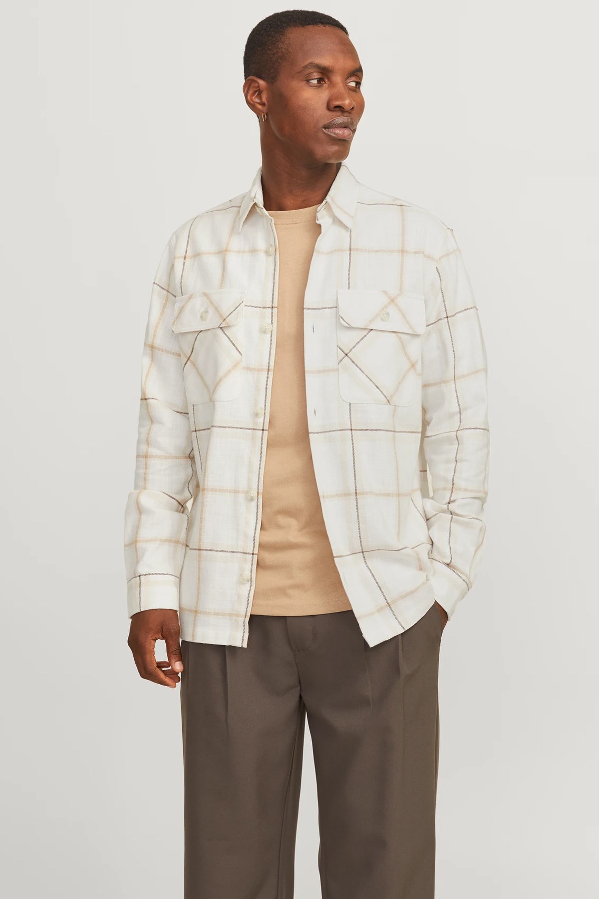 Jack & Jones Jprccraymond Erkek Gömlek 12274956 Beyaz
