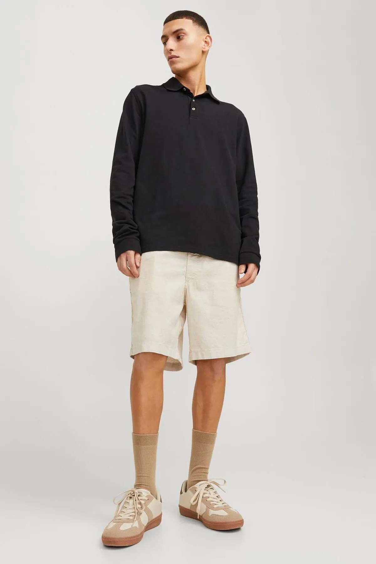 Jack & Jones Jpstjaiden Campaign Erkek Şort 12274968 Krem