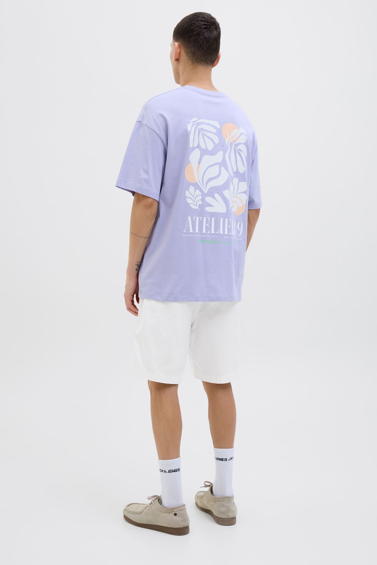 Jack & Jones Jpstjaiden Campaign Erkek Şort 12274968 Beyaz
