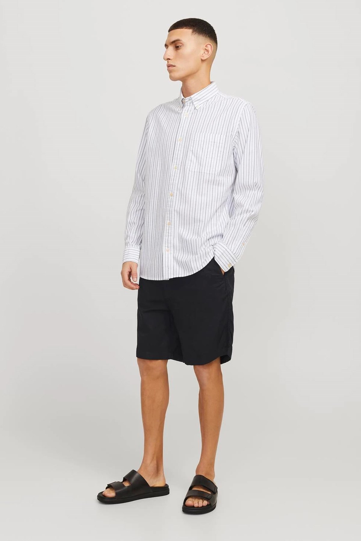 Jack & Jones Jpstjaiden Campaign Erkek Şort 12274968 Siyah