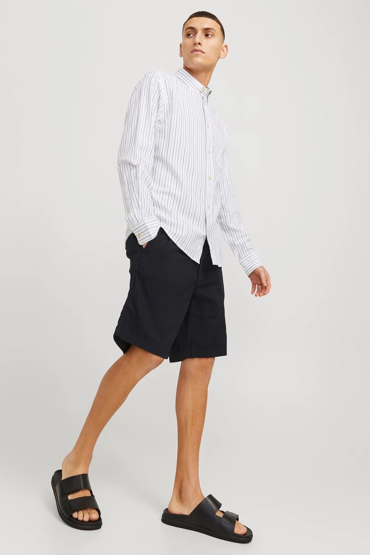 Jack & Jones Jpstjaiden Campaign Erkek Şort 12274968 Siyah