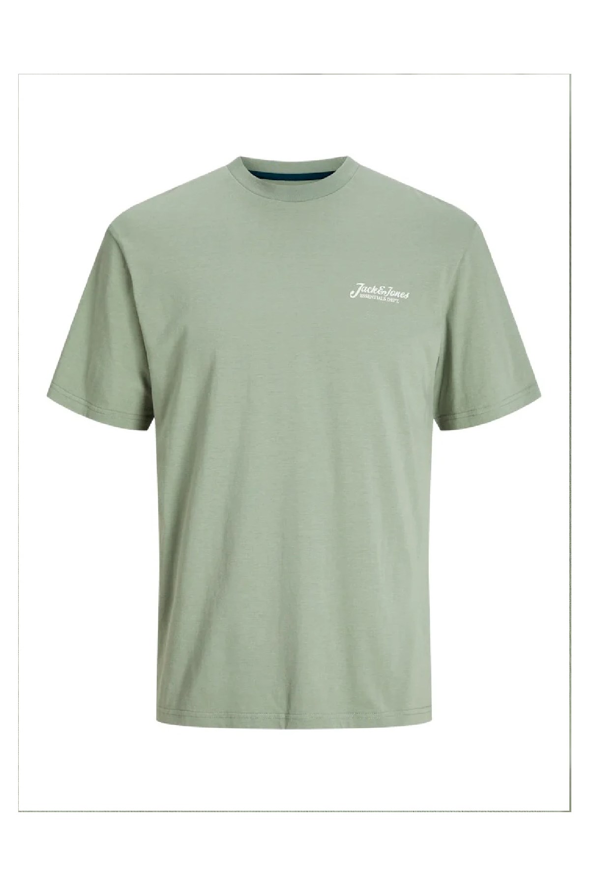 Jack & Jones Jjbeau Erkek Tişört 12275012 Yeşil