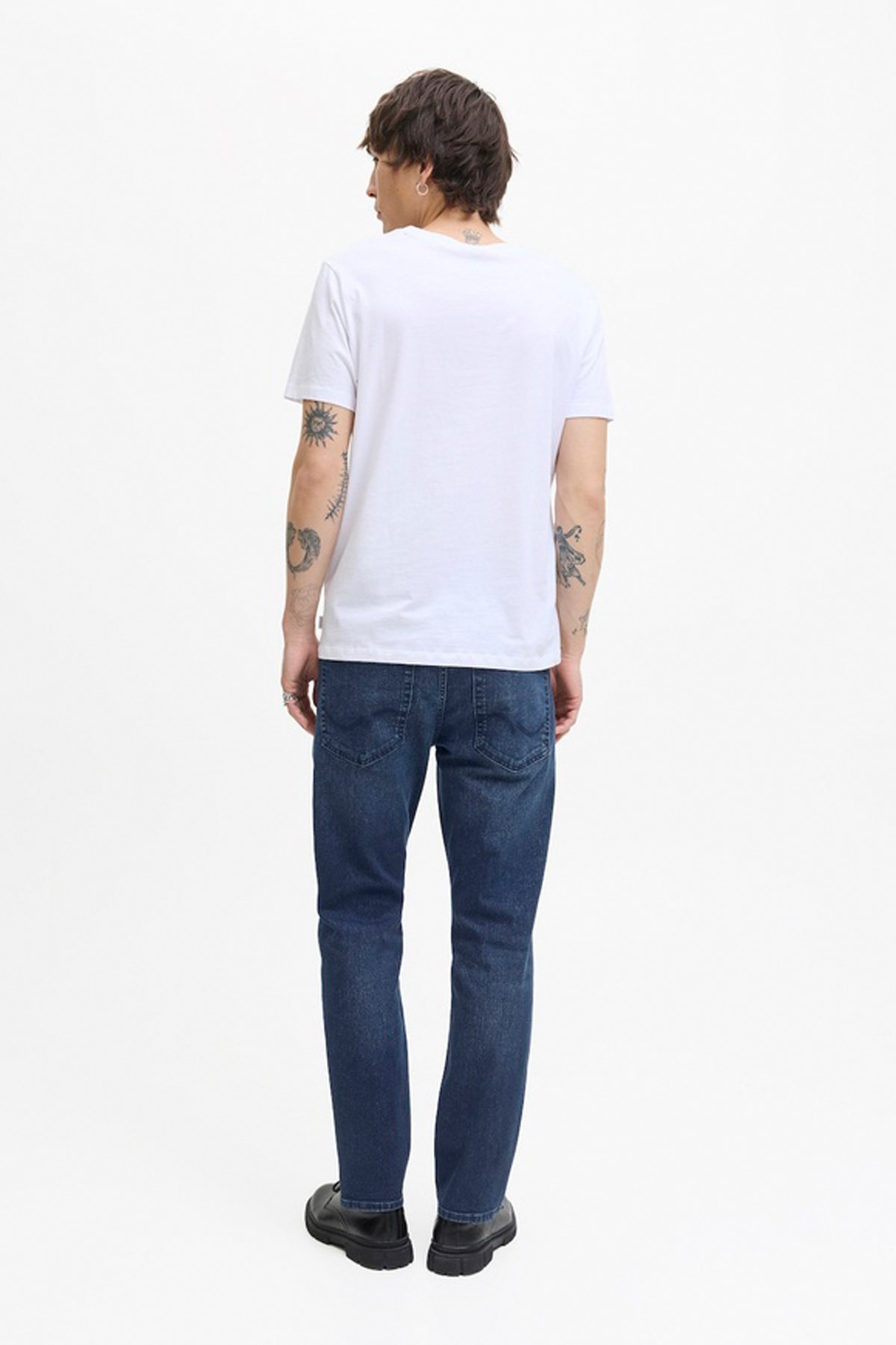 Jack & Jones Jjiclark Erkek Jean 12276482 Mavi