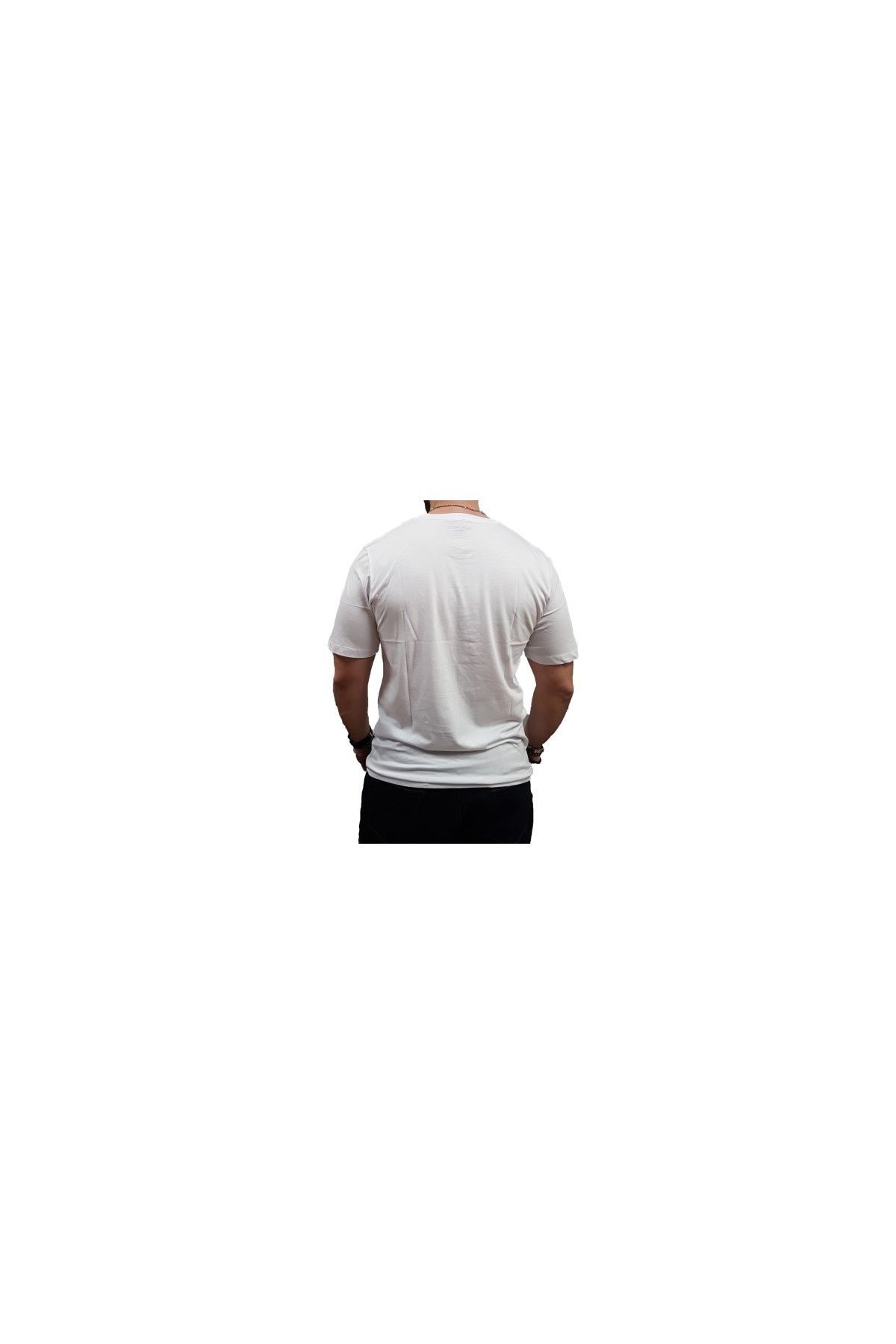 Jack & Jones Jprblufreddy Ss Erkek Tişört 12276650 Beyaz