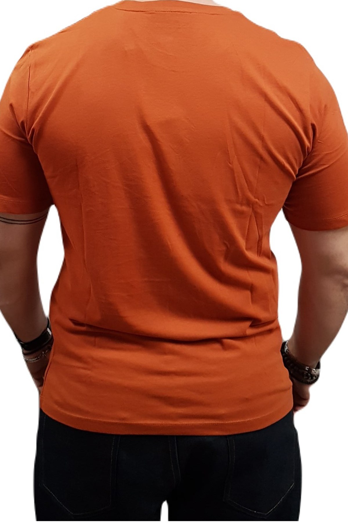Jack & Jones Jprblufreddy Ss Erkek Tişört 12276650 Kahverengi