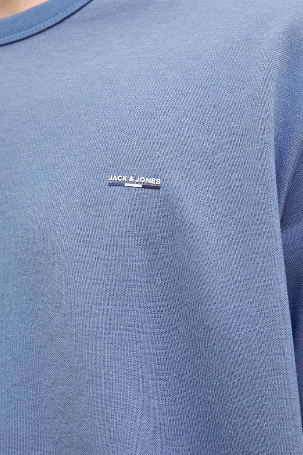 Jack & Jones Jprblualves Erkek Tişört 12276801 Mavi
