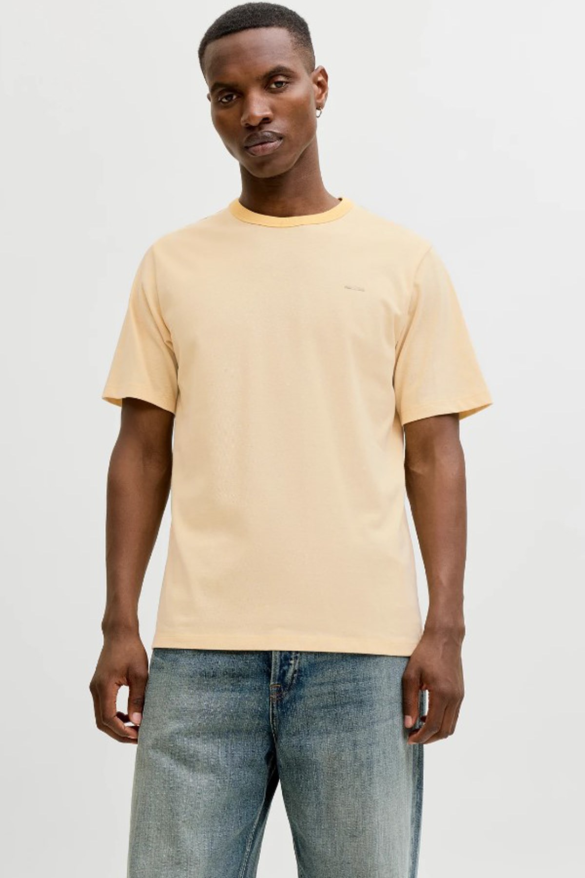 Jack & Jones Jprblualves Erkek Tişört 12276801 Sarı