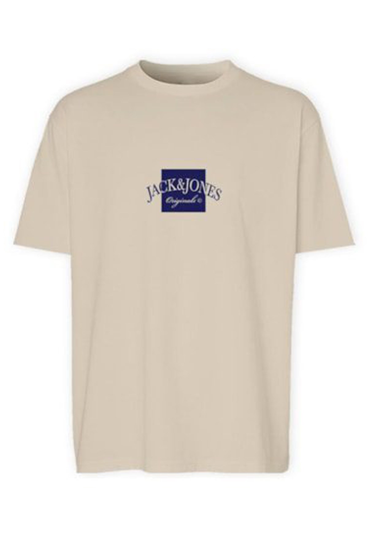 Jack & Jones Jorboston Fst Erkek Tişört 12277888 Krem