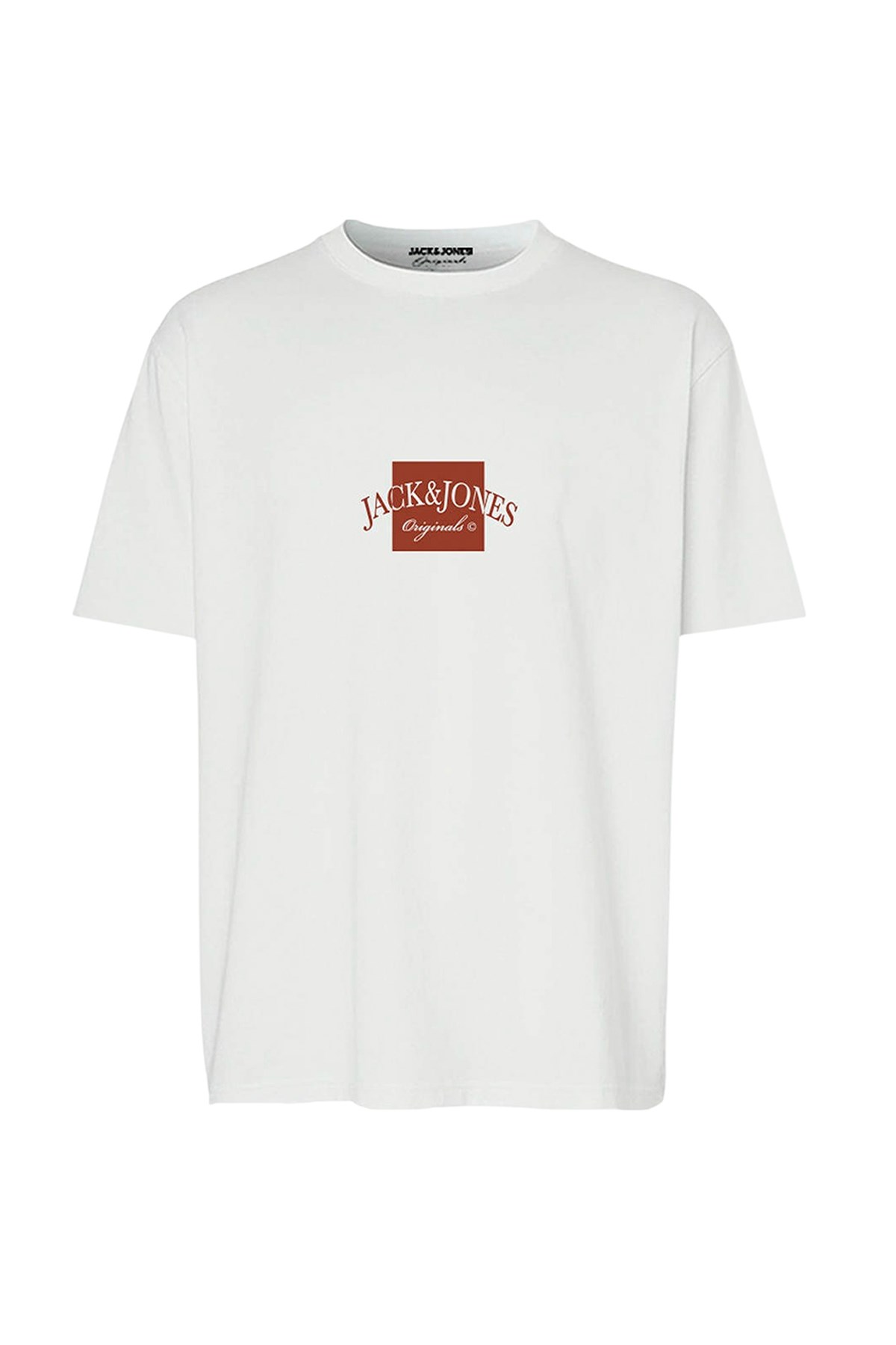 Jack & Jones Jorboston Fst Erkek Tişört 12277888 Beyaz