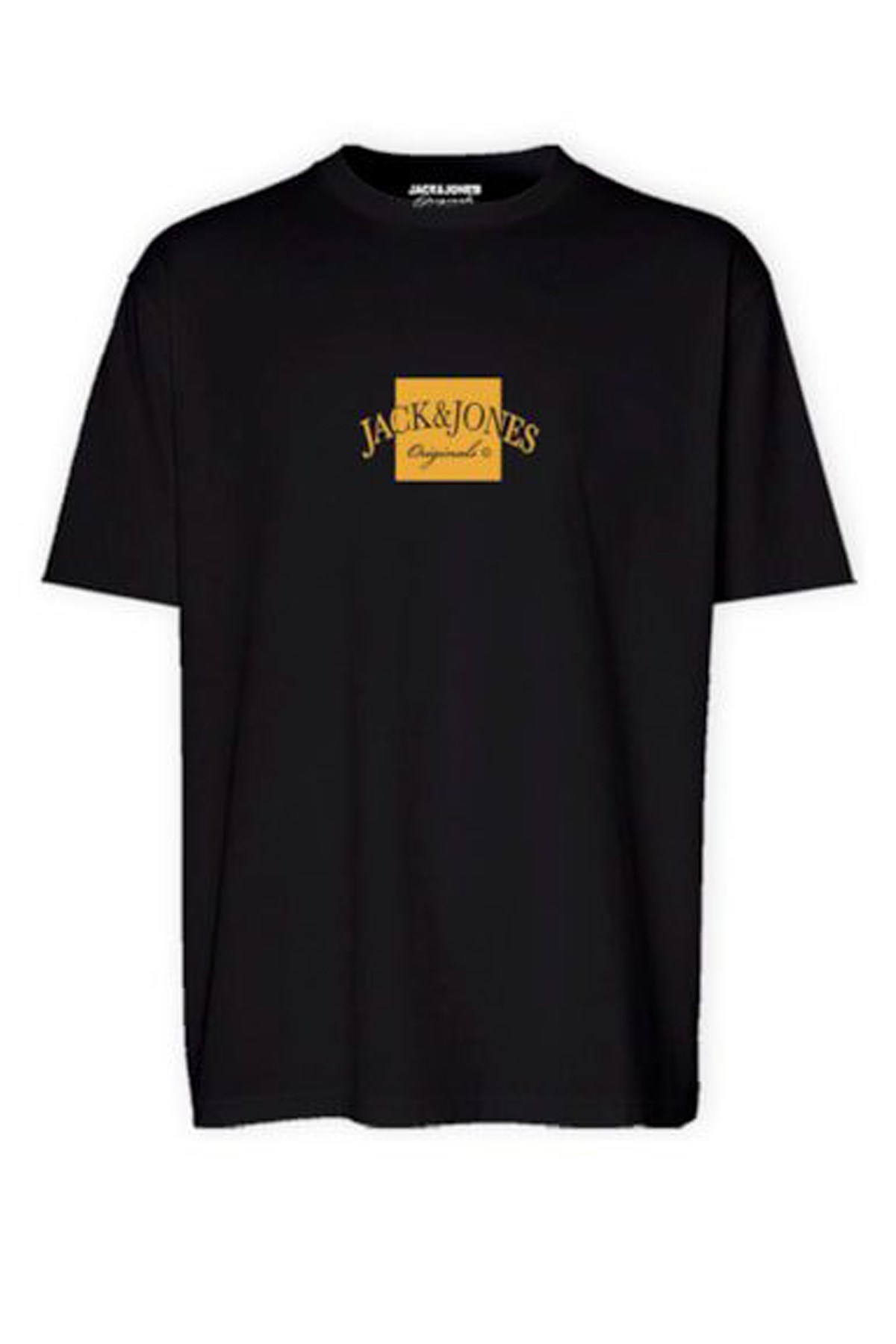 Jack & Jones Jorboston Fst Erkek Tişört 12277888 Siyah