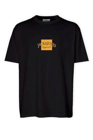 Jack & Jones Jorboston Fst Erkek Tişört 12277888 Siyah