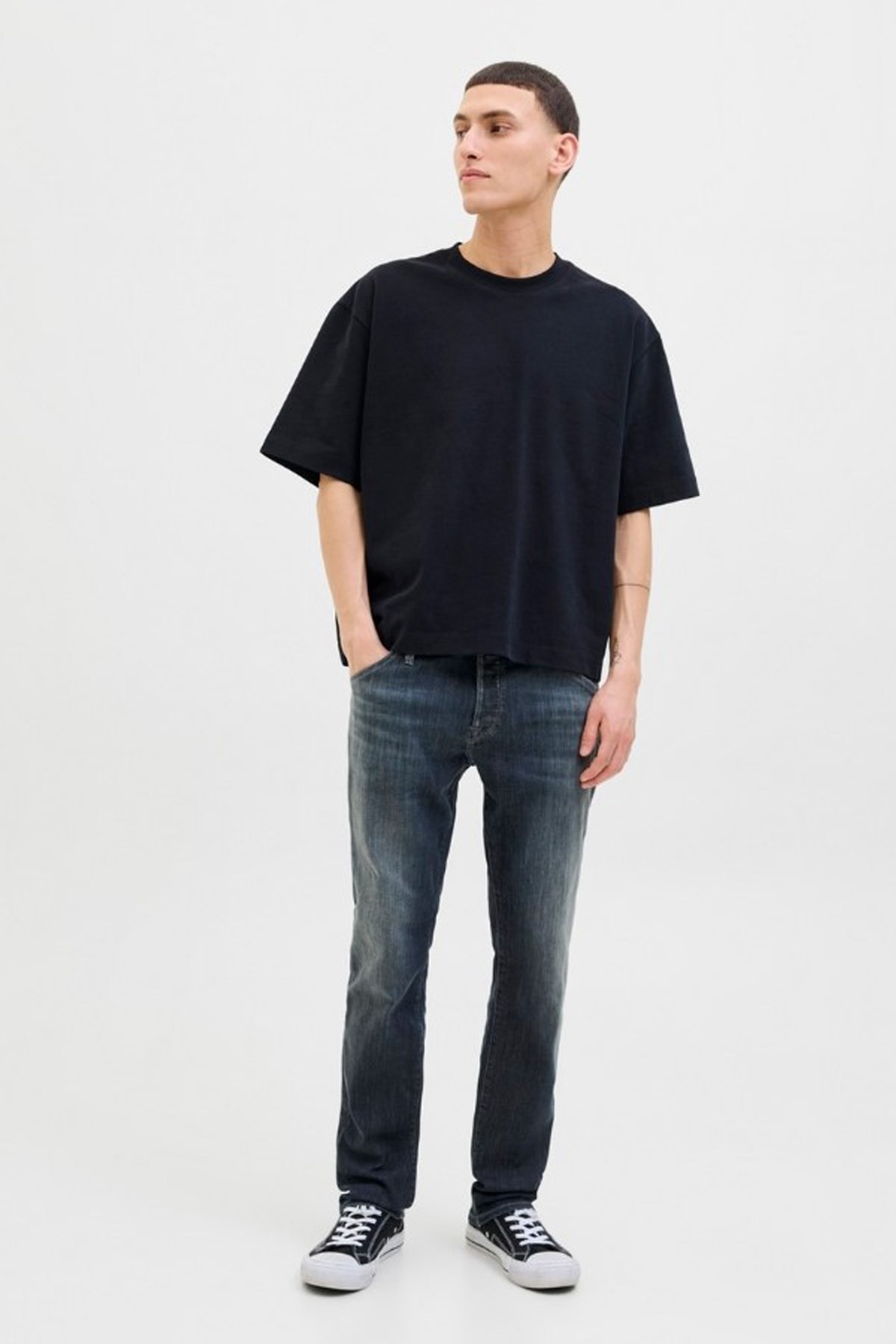 Jack & Jones Jjıglenn Erkek Jean 12278082 Mavi