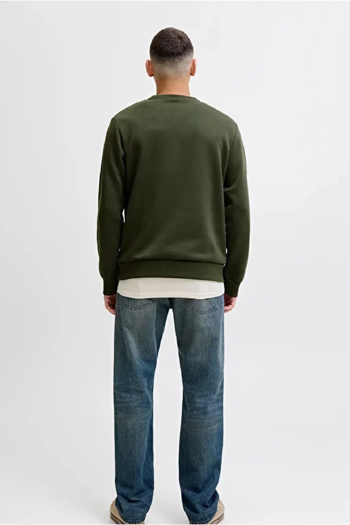 Jack & Jones Jjmakoto Erkek Sweatshirt 12278601 Çok Renkli