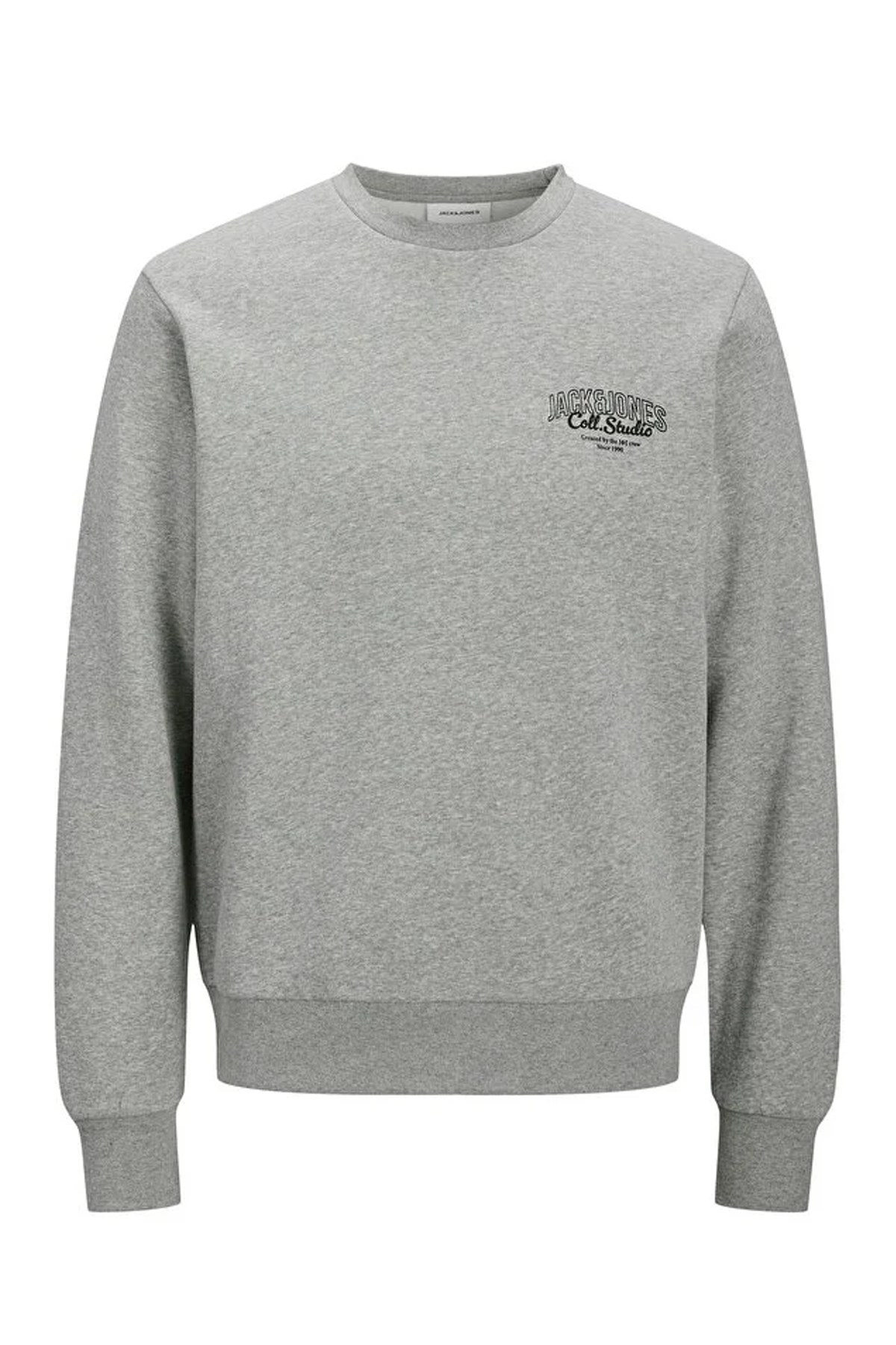 Jack & Jones Jjmakoto Erkek Sweatshirt 12278601 Gri