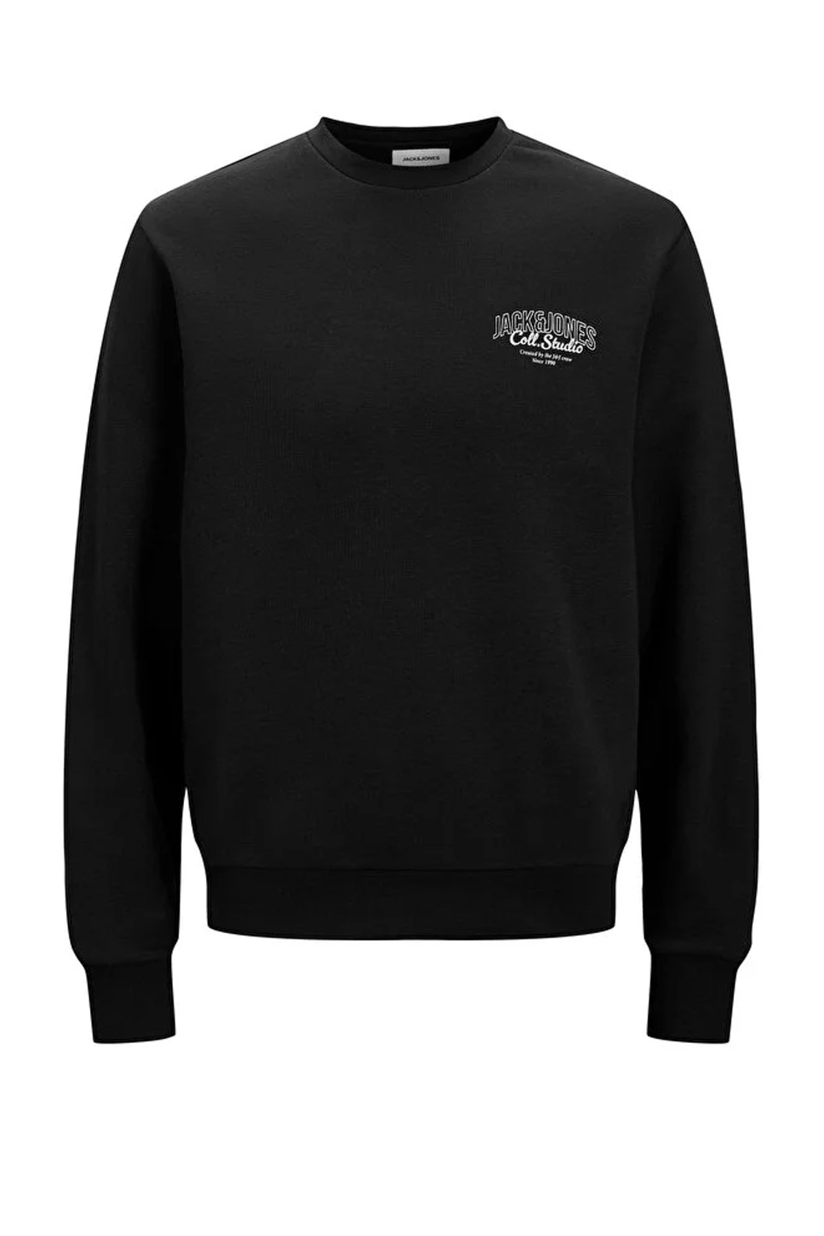 Jack & Jones Jjmakoto Erkek Sweatshirt 12278601 Siyah