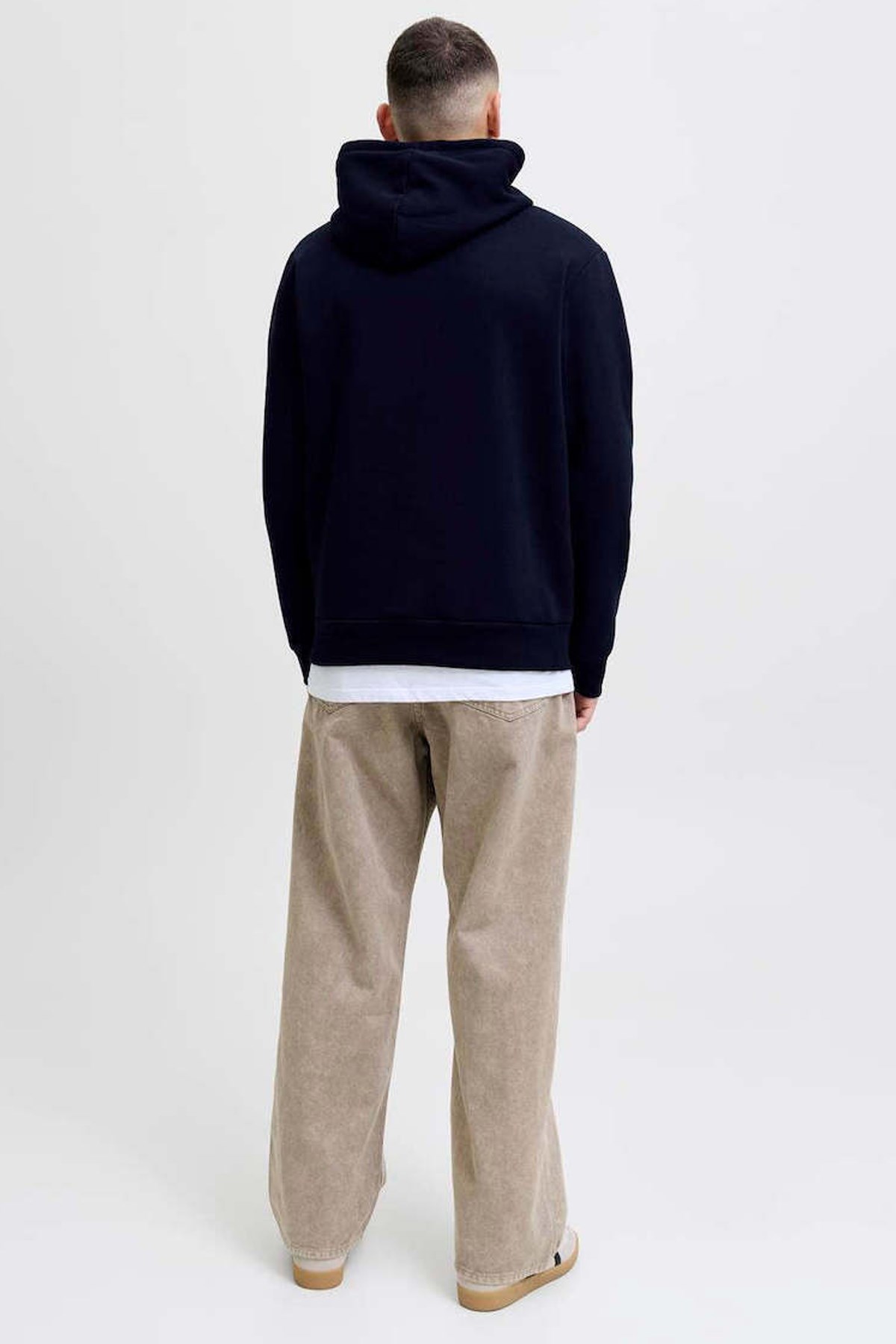 Jack & Jones Jjmakoto Erkek Sweatshirt 12278606 Mavi